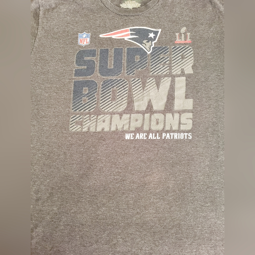 New England Patriots 2017 Super Bowl Fanatics Pro Line T-Shirt XL Pre-owned